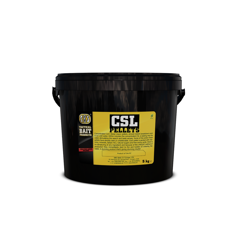 SBS CSL Pellets 6 mm CSL 10kg SBS Pecaláz PVA Bag ólmok