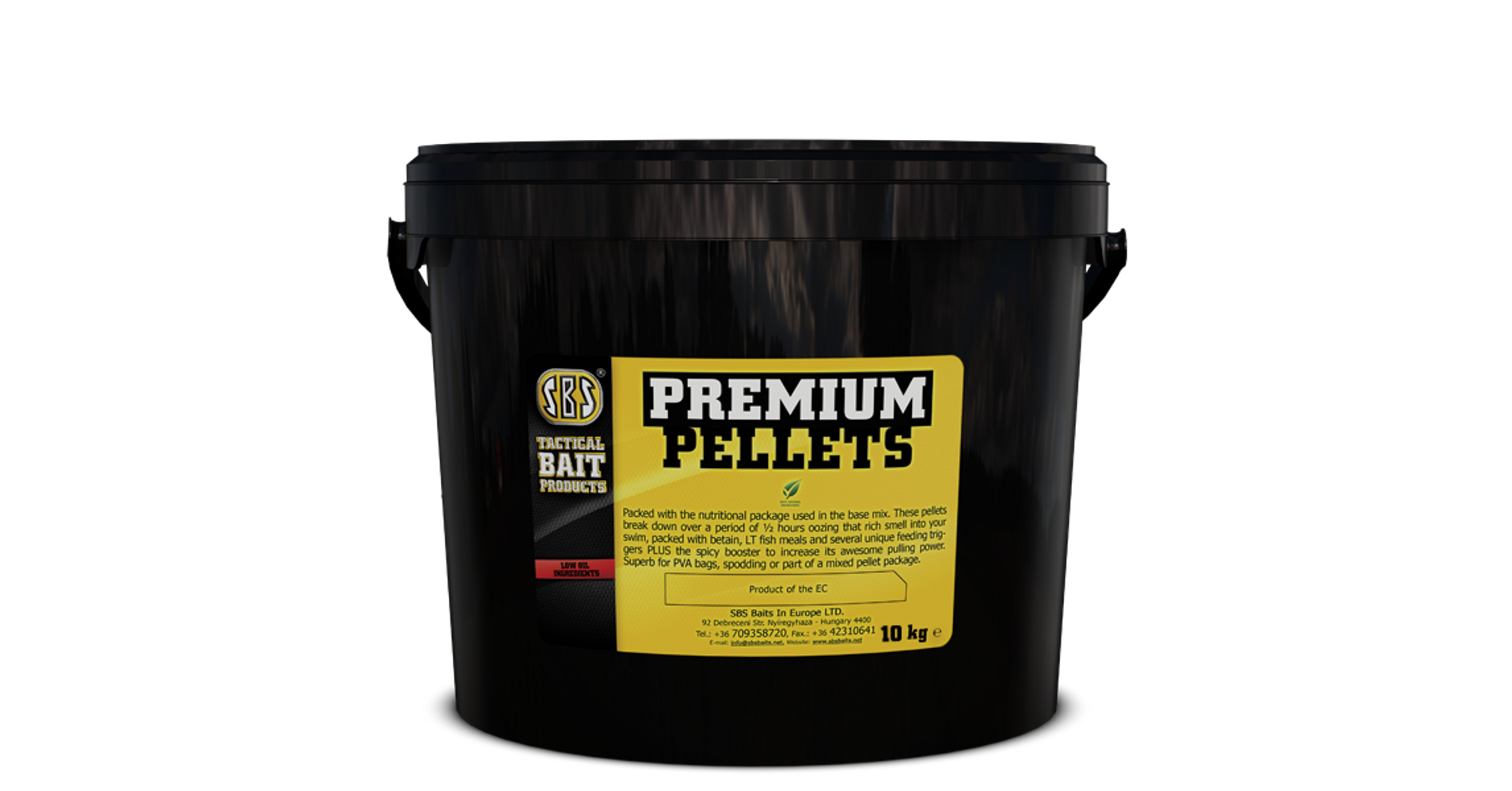 SBS Premium Pellets 6 mm C3 10kg SBS Pecaláz PVA Bag
