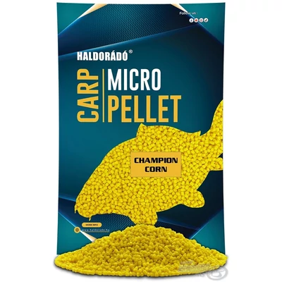 HALDORÁDÓ Carp Micro Pellet - Champion Corn 600gr
