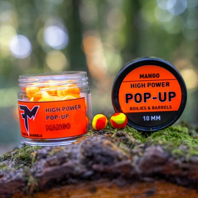 Feedermánia HIGH POWER POP-UP BOILIES &amp;amp; BARRELS 10 MM Mangó
