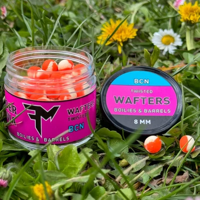 Feedermánia WAFTERS TWISTED BOILIES &amp;amp; BARRELS 8 MM BCN