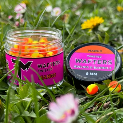 Feedermánia WAFTERS TWISTED BOILIES &amp;amp; BARRELS 8 MM Mangó