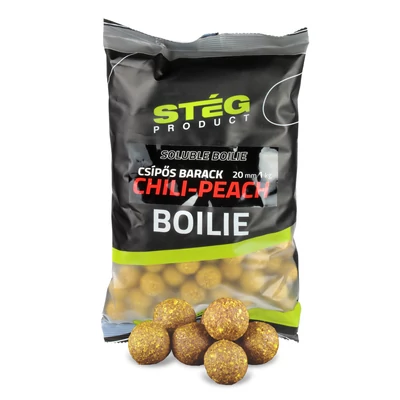 STÉG PRODUCT SOLUBLE BOILIE 24MM Csípős barack 1KG