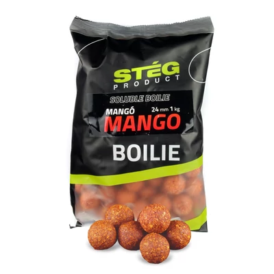 STÉG PRODUCT SOLUBLE BOILIE 24MM Mangó 1KG