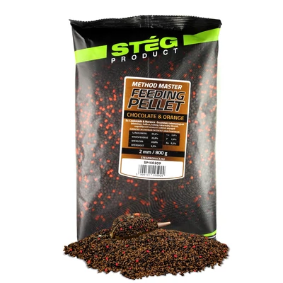 STÉG FEEDING PELLET 2MM Csoki Narancs 800G