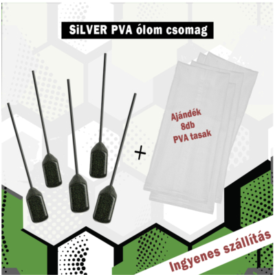 Silver Pva bag ólom csomag +Ajándék 8 darab PVA tasak +Ingyenes szállítással