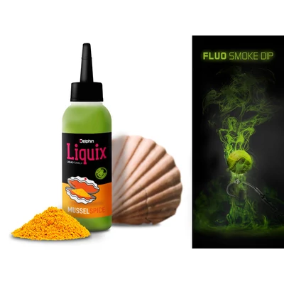 Delphin Fluo dip D SNAX LiquiX / Kagyló Fűszer