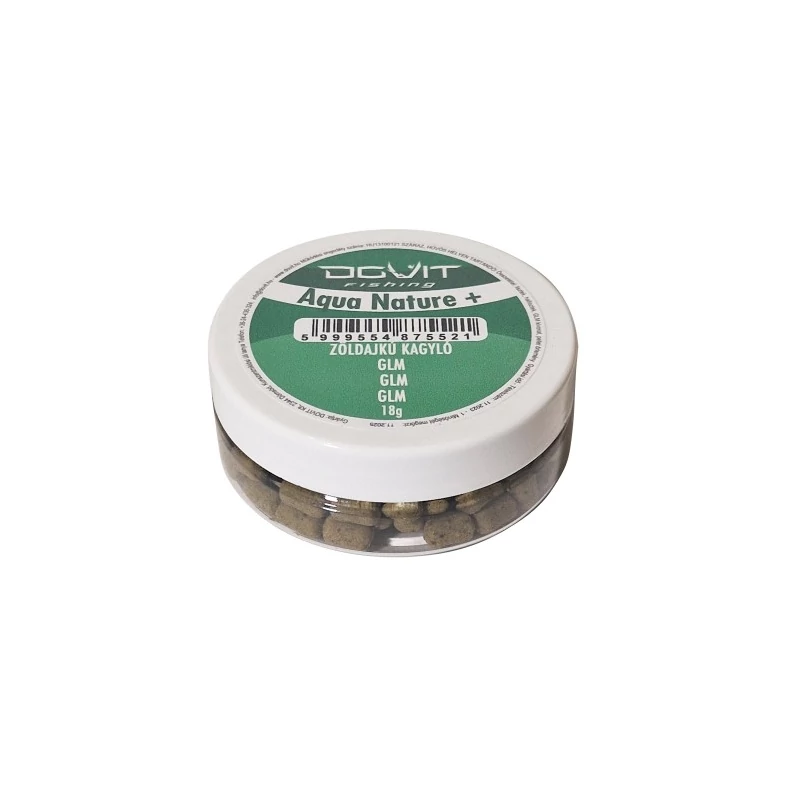 Dovit AQUA NATURE+ WAFTERS 8MM - ZÖLDAJKÚ KAGYLÓ GLM