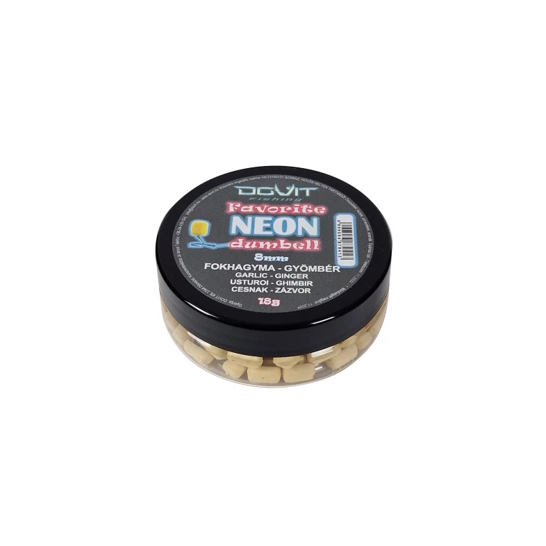 Dovit FAVORITE DUMBELL NEON 8MM - FOKHAGYMA-GYÖMBÉR