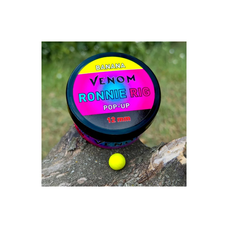 Feedermánia VENOM RONNIE RIG POP-UP 12 MM Banán
