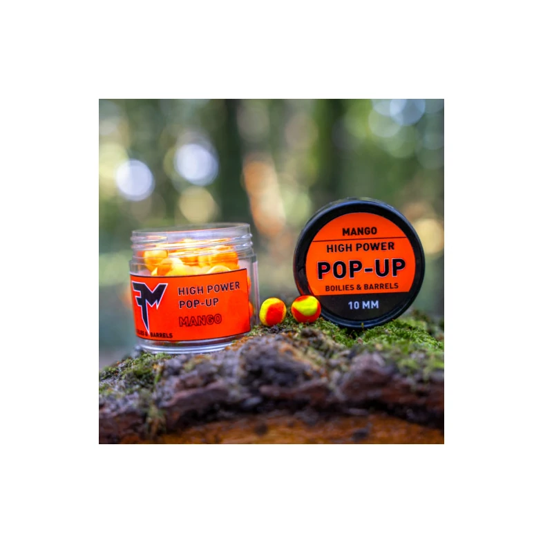 Feedermánia HIGH POWER POP-UP BOILIES & BARRELS 10 MM Mangó