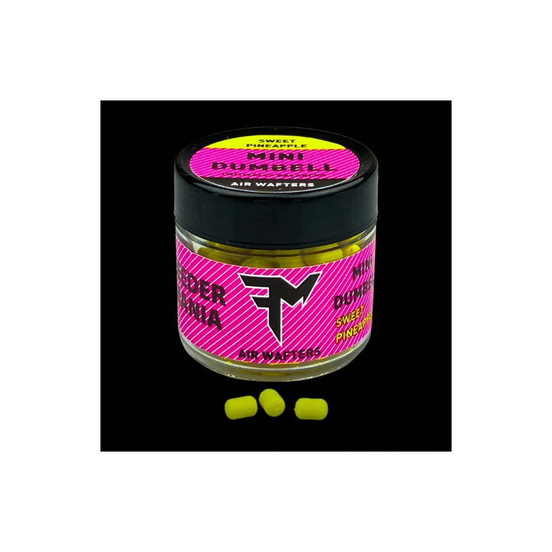 Feedermánia MINI DUMBELL AIR WAFTERS SWEET PINEAPPLE