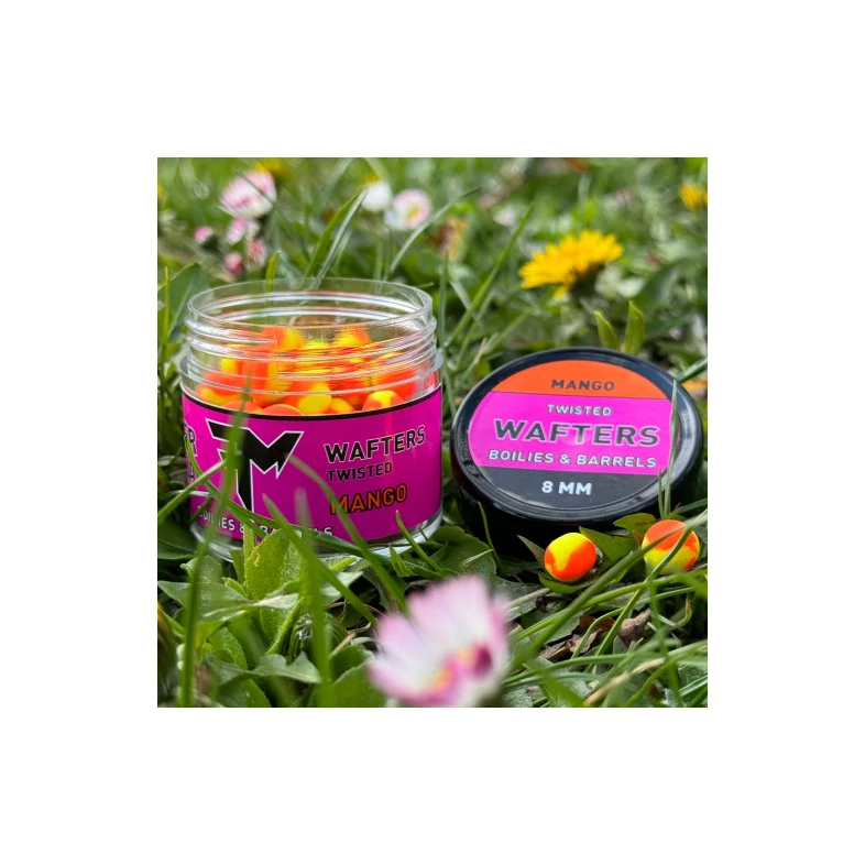 Feedermánia WAFTERS TWISTED BOILIES & BARRELS 8 MM Mangó