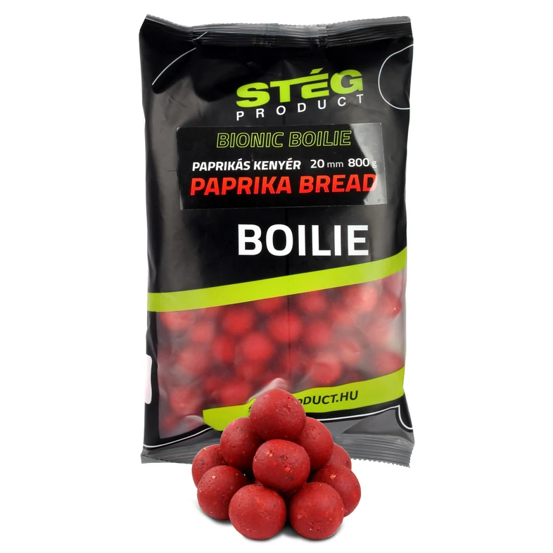 STÉG BIONIC BOILIES 800G 20MM PAPRIKA BREAD