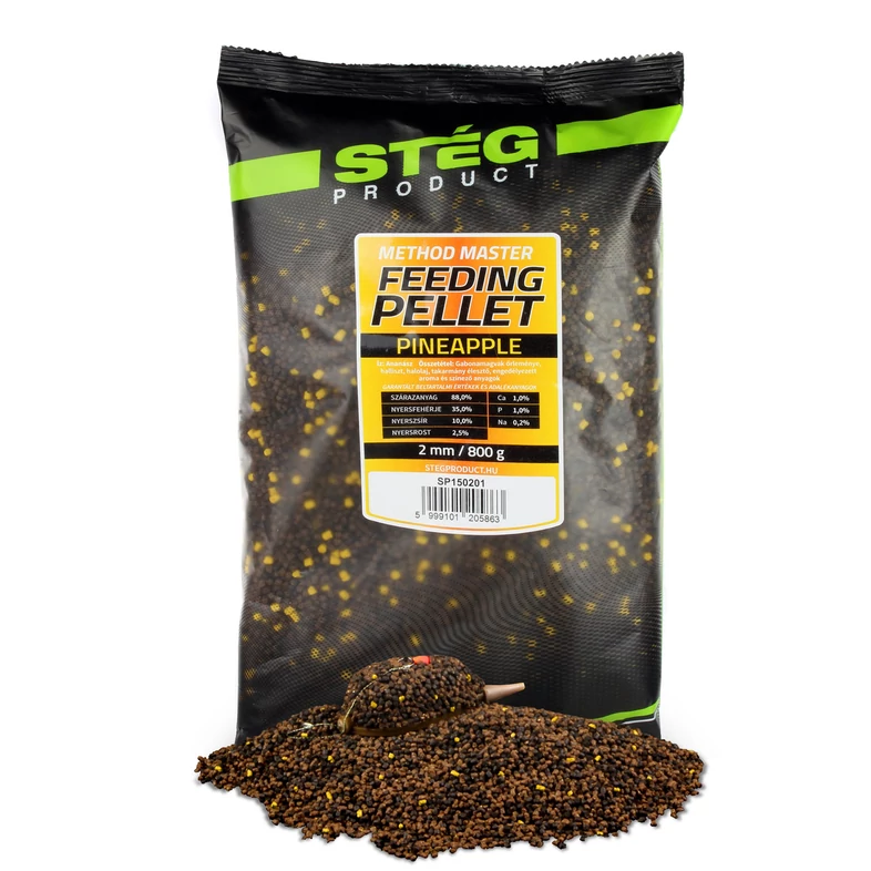 STÉG FEEDING PELLET 2MM Ananász 800G