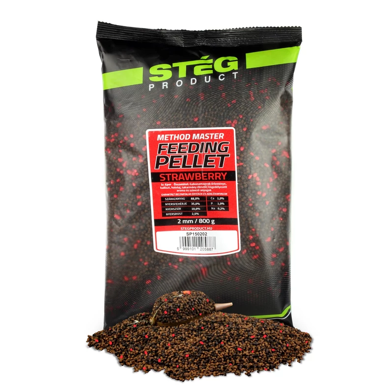 STÉG FEEDING PELLET 2MM Eper 800G