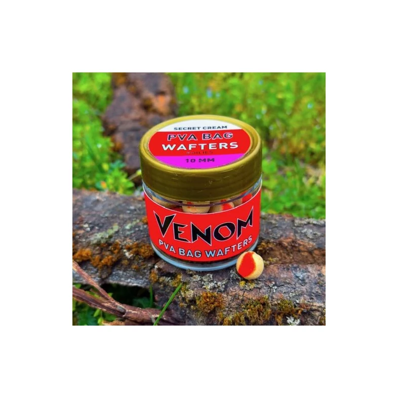 Venom PVA wafter 10mm Secret Cream