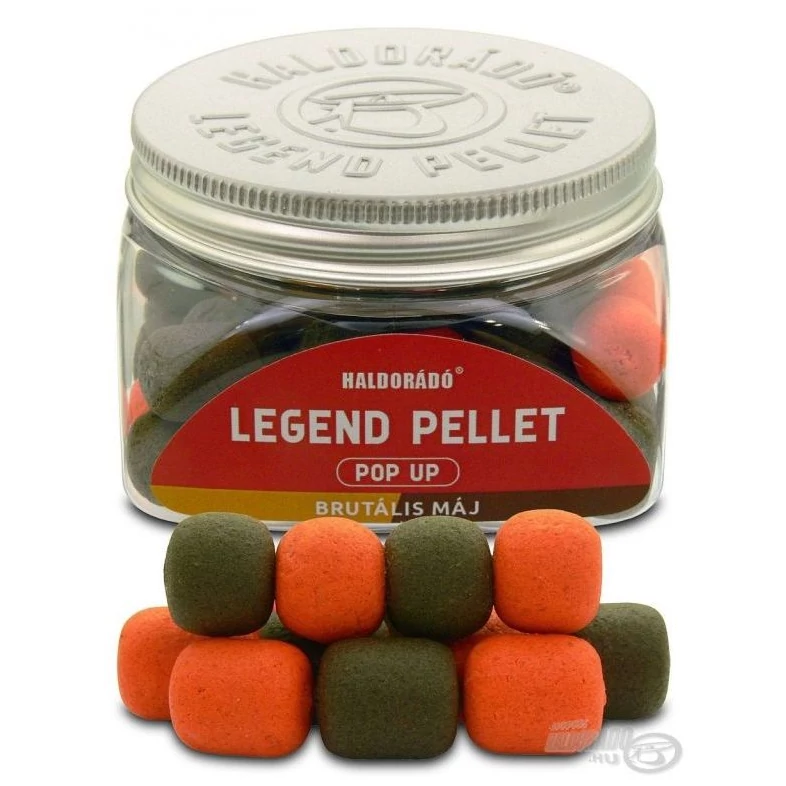 Haldorádó LEGEND PELLET Pop Up 12, 16 mm - Brutális Máj