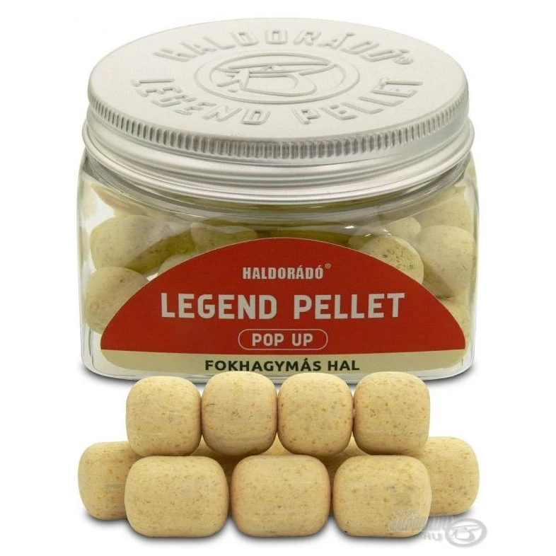 Haldorádó LEGEND PELLET Pop Up 12, 16 mm - Fokhagymás Hal