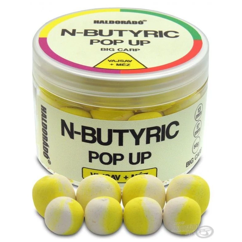 Haldorádó N-Butyric Pop Up Big Carp 13, 17 mm - Vajsav + Méz