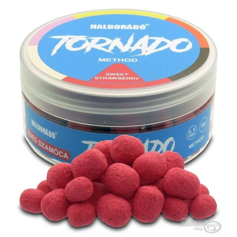 Haldorádó TORNADO Method 6, 8 mm - Édes Szamóca