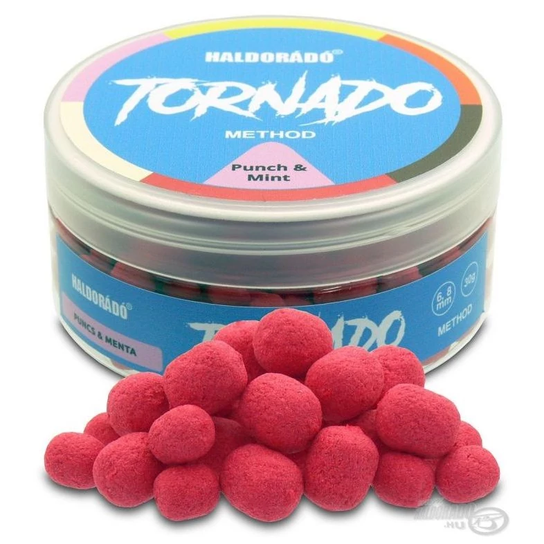 Haldorádó TORNADO Method 6, 8 mm - Puncs & Menta