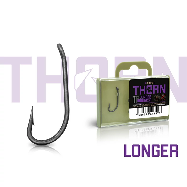 Delphin 6-os THORN Longer horog 11db